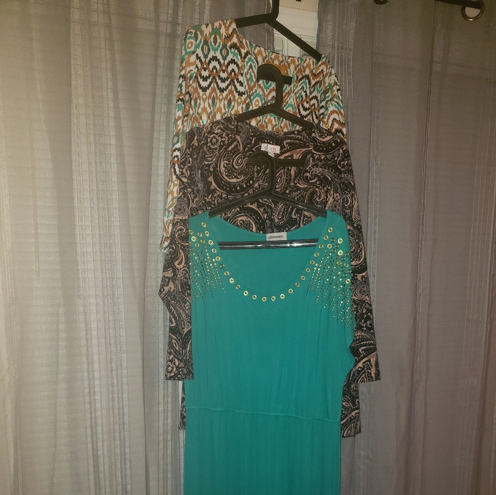 Plus Size Lot 1x Ruby Rd & D&Co, Glitterscope - image 6